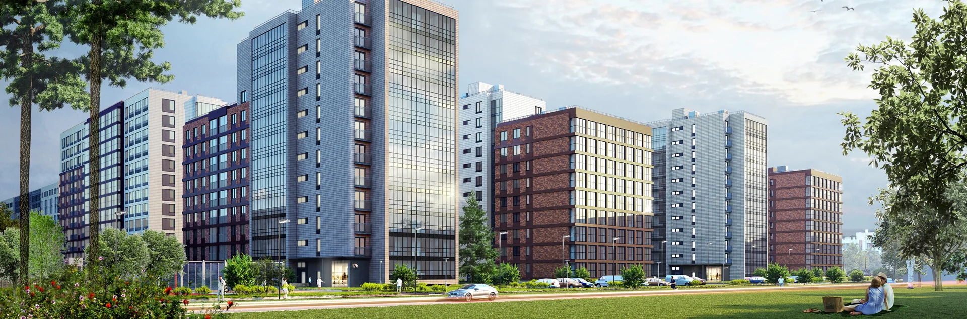 Панорама парк Сосновка